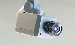 ボックスタイプの防犯カメラ