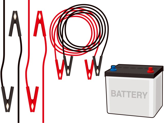 1.「ブースターケーブル」でジャンプスタート