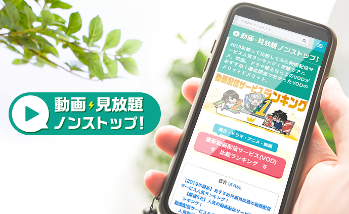 動画見放題ノンストップ!