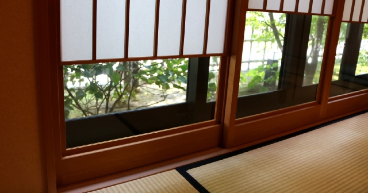 摺り上げ雪見障子 幅843タイプ No.1 - 家具