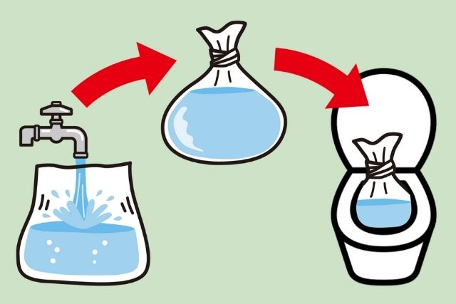 水のう ゴミ袋 作り方