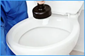 トイレが詰まって水が流れない